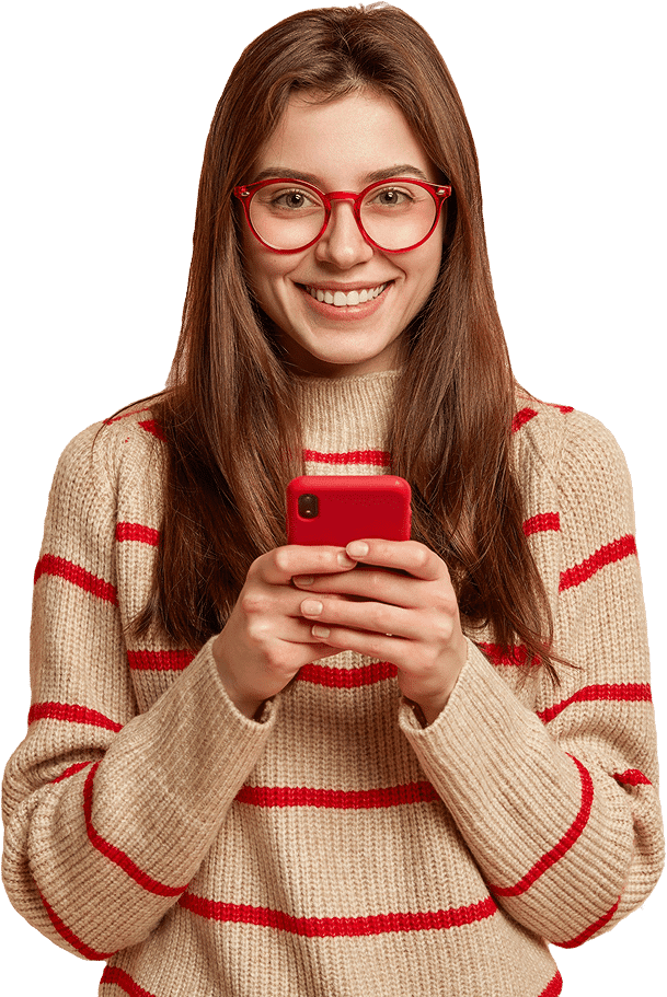 Happy UpChat user